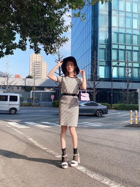 「eimy istoire」｜「アイテム（アクセサリー）」を使った、eimyistoireさん（レディース・146cm）の冬コーディネート