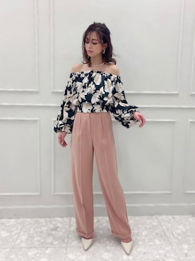 「eimy istoire」｜「アイテム（アクセサリー）」を使った、eimyistoireさん（レディース・153cm）の冬コーディネート