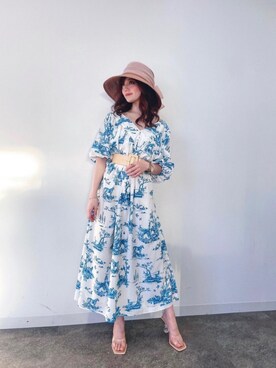 「eimy istoire」｜「アイテム（帽子）」を使った、eimyistoireさん（レディース・158cm）の冬コーディネート