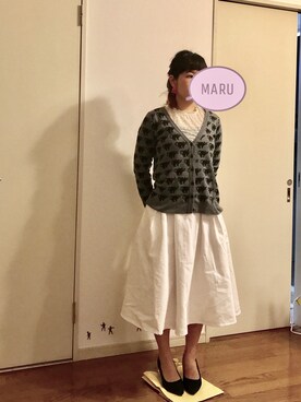 まるさん（レディース・152cm）の冬コーディネート