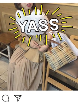 奈良子さん（レディース・152cm）の春コーディネート