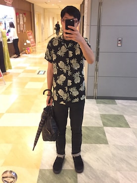 「IOLANI（イオラニ）のアイテム」を使った、wataru sliceさん（メンズ・182cm）の夏コーディネート