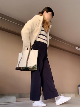 naomさん（レディース・169cm）の冬コーディネート