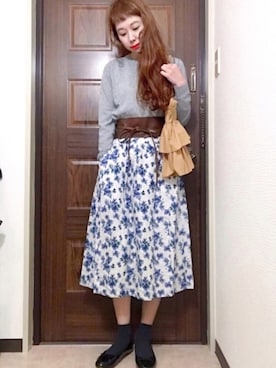 エリーさん（レディース・163cm）の春コーディネート