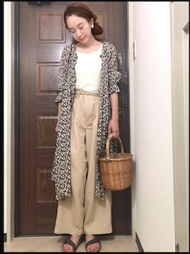 エリーさん（レディース・163cm）の夏コーディネート