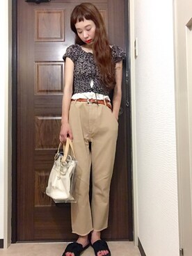 エリーさん（レディース・163cm）の夏コーディネート