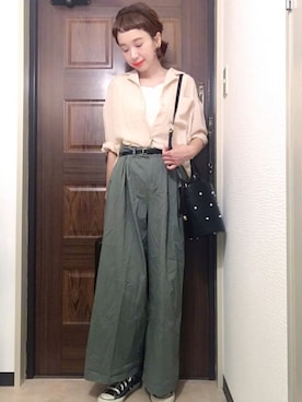 エリーさん（レディース・163cm）の夏コーディネート