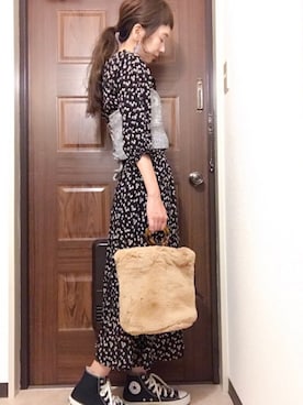 エリーさん(レディース・163cm)の冬コーディネート