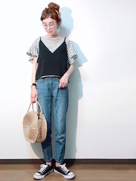 エリーさん（レディース・163cm）の春コーディネート