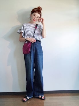 エリーさん（レディース・163cm）の夏コーディネート