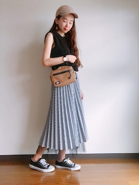 エリーさん（レディース・163cm）の夏コーディネート