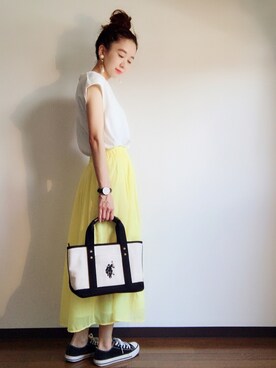 エリーさん(レディース・163cm)の夏コーディネート