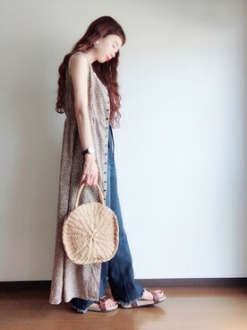 エリーさん(レディース・163cm)の夏コーディネート