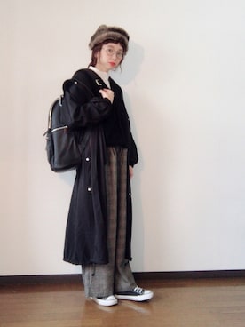 エリーさん（レディース・163cm）の冬コーディネート