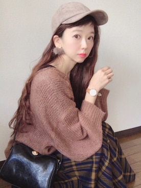 エリーさん（レディース・163cm）の冬コーディネート