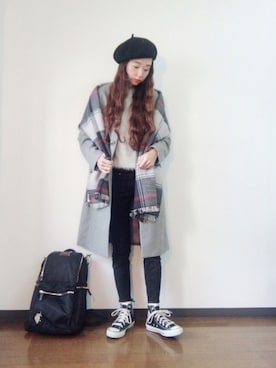 エリーさん（レディース・163cm）の冬コーディネート