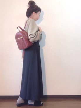 エリーさん(レディース・163cm)の冬コーディネート