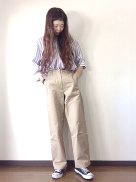 エリーさん（レディース・163cm）の春コーディネート