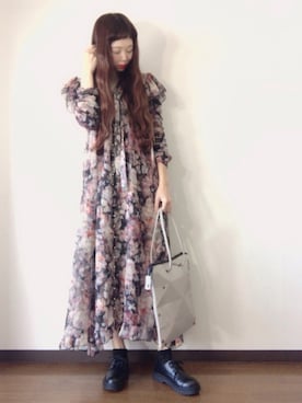 「前髪みじ族」｜エリーさん（レディース・163cm）の春コーディネート