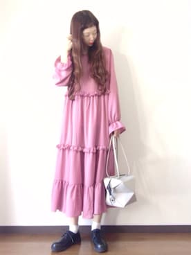 「前髪みじ族」｜エリーさん（レディース・163cm）の春コーディネート