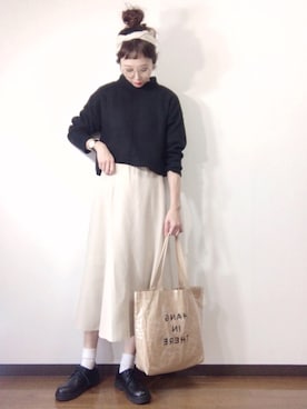 「NOLLEY'S」｜「アイテム（その他）」を使った、エリーさん（レディース・163cm）の春コーディネート