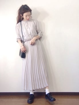 「La-gemme」｜「アイテム（腕時計）」を使った、エリーさん（レディース・163cm）の春コーディネート