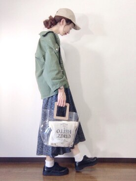 エリーさん（レディース・163cm）の春コーディネート