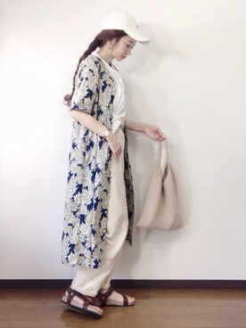 エリーさん（レディース・163cm）の夏コーディネート