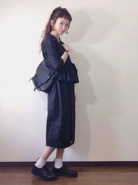「前髪みじ族」｜エリーさん（レディース・163cm）の夏コーディネート