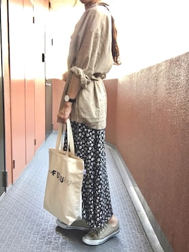 「Discoat」｜「アイテム（腕時計）」を使った、エリーさん（レディース・163cm）の夏コーディネート