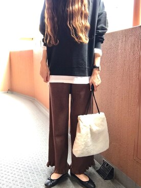 「La-gemme」｜「アイテム（その他）」を使った、エリーさん（レディース・163cm）の秋コーディネート
