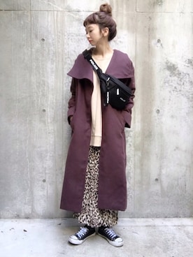 エリーさん(レディース・163cm)の秋コーディネート