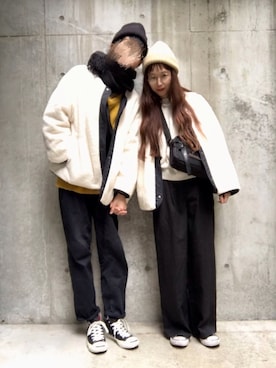 エリーさん（レディース・163cm）の冬コーディネート