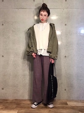 エリーさん(レディース・163cm)の冬コーディネート