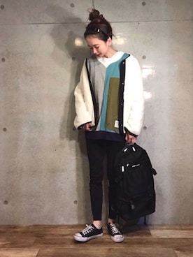 エリーさん（レディース・163cm）の春コーディネート