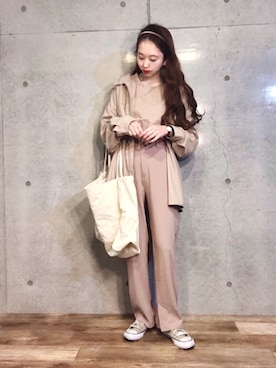 エリーさん（レディース・163cm）の春コーディネート