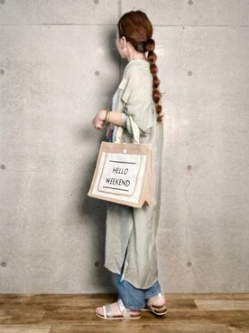 エリーさん（レディース・163cm）の夏コーディネート