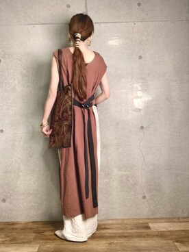 エリーさん（レディース・163cm）の夏コーディネート