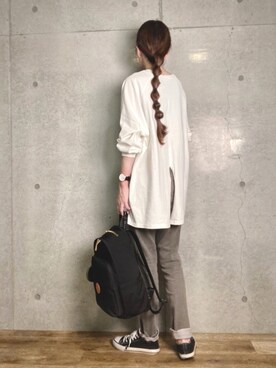 エリーさん（レディース・163cm）の秋コーディネート