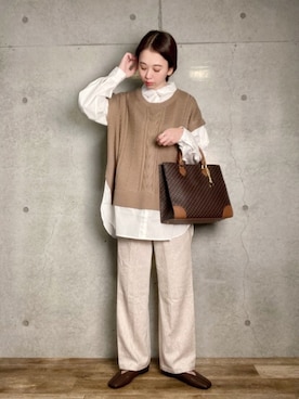 エリーさん(レディース・163cm)の秋コーディネート