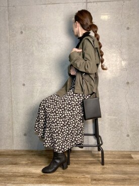 エリーさん（レディース・163cm）の秋コーディネート