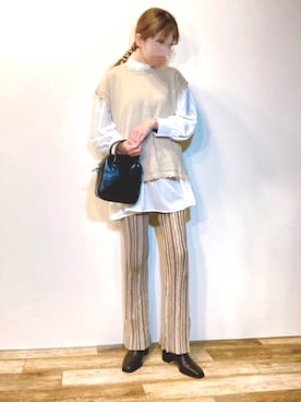 エリーさん(レディース・163cm)の冬コーディネート