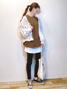 エリーさん(レディース・163cm)の春コーディネート