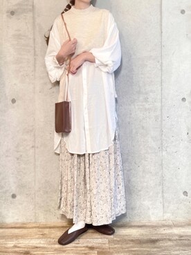 エリーさん（レディース・163cm）の春コーディネート