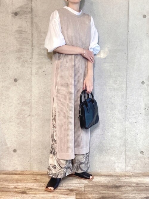 エリーさんのワンピースを使ったコーディネート Zozotown