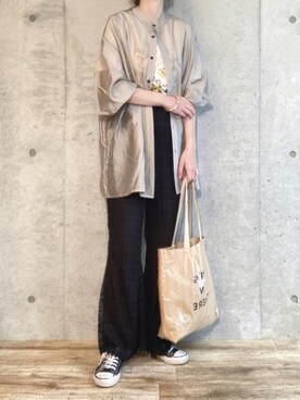 エリーさん(レディース・163cm)の春コーディネート