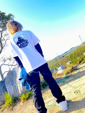 「NIKEスニーカー」｜⭐️さっとぅー⭐️さん（メンズ・170cm）の春コーディネート