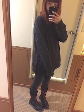 「#203（ニイマルサン）のアイテム（アクセサリー）」を使った、Violaさん（レディース・168cm）の冬コーディネート