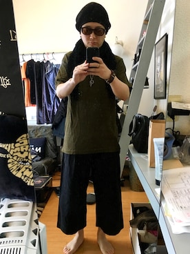 「RYU（リュー）のアイテム（パンツ）」を使った、YUUSUKE@ganeshaさん（メンズ・171cm）の春コーディネート