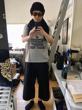 「RYU（リュー）のアイテム（パンツ）」を使った、YUUSUKE@ganeshaさん（メンズ・171cm）の春コーディネート